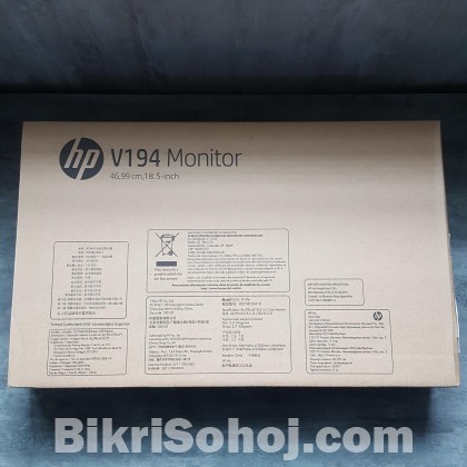 HP V194 18.5 inch LED Backlight Monitor With Angle Negetive